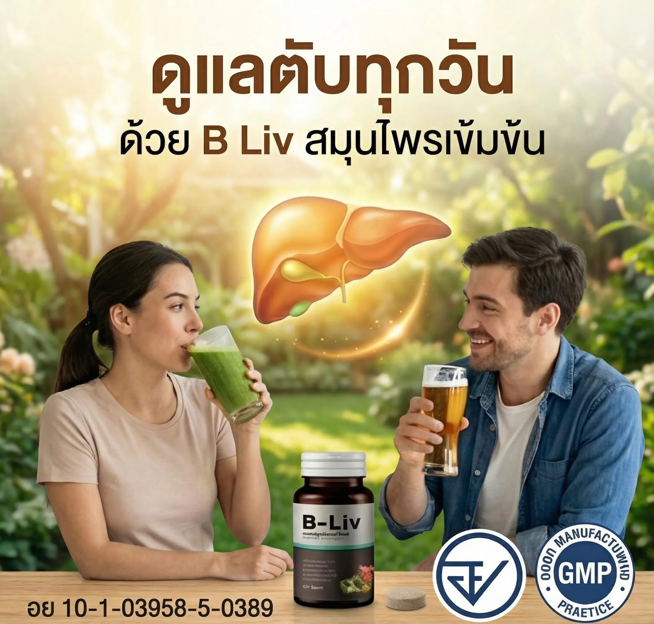 อาหารเสริมบำรุงตับ สำหรับสายดื่ม สายปาร์ตี้ และคนพักผ่อนน้อย